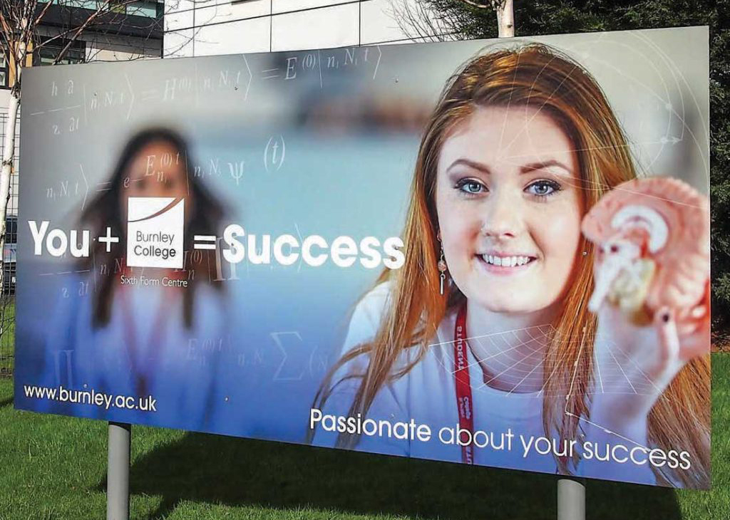 Burnley College Signs