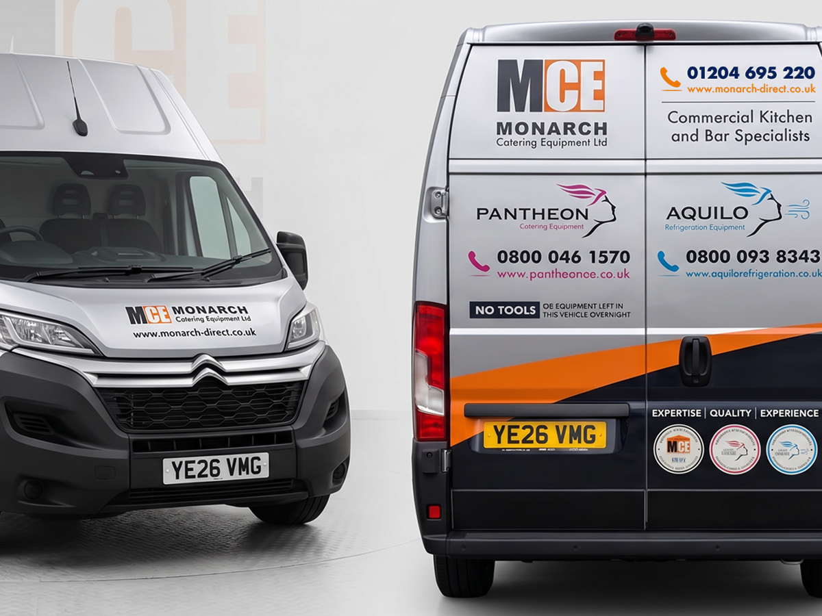 Pantheon Catering Van Signage Bolton