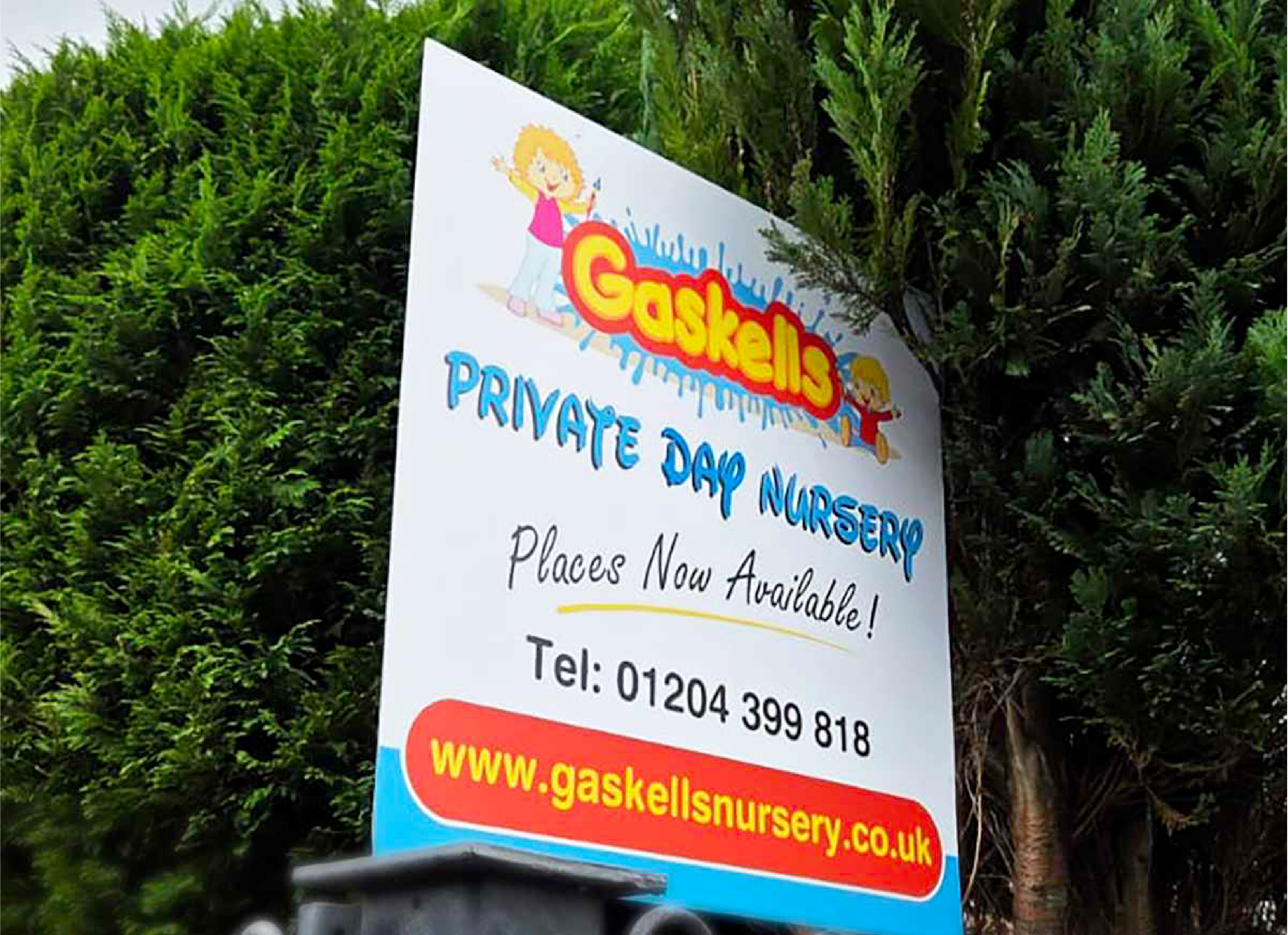 Nursery Bolton Signage